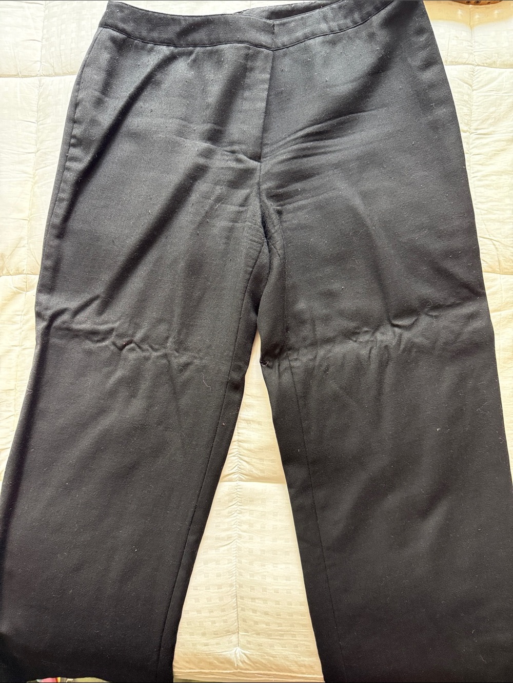 Bloomingdale's Women's Black Straight-Leg Pants